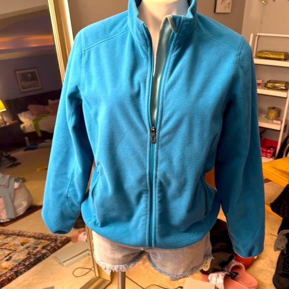WOMEN’s LL BEAN POLARTEC ZIP JACKET SIZE MEDIUM - Picture 1 of 6